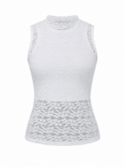 Camisa Blanca Encaje colombiana